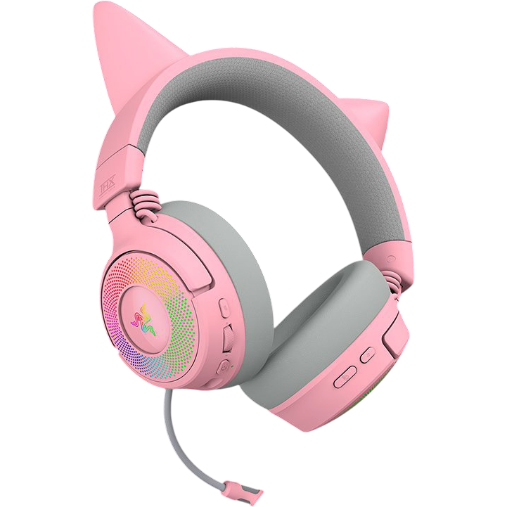 Casque audio Razer Kraken Kitty V3 Pro Quartz - RZ04-05170200-R3M1 - photo 2
