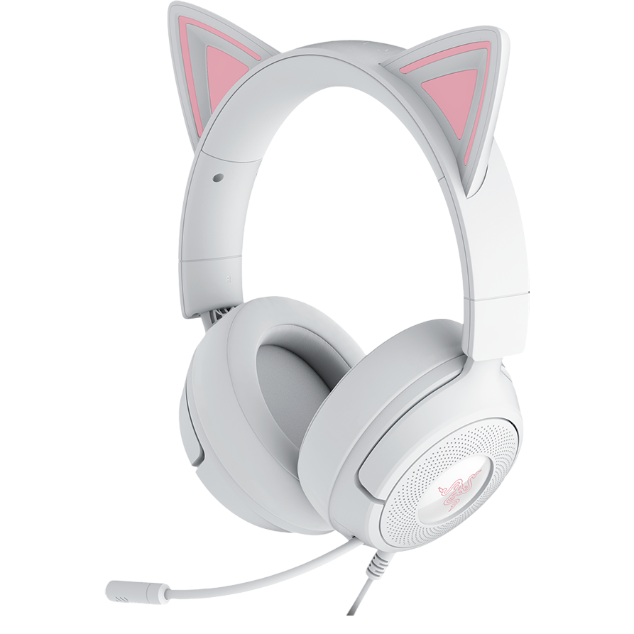 Casque Razer Kraken Kitty V3 X White - RZ04-05350300-R3M1