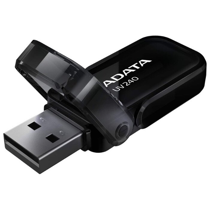 USB zibatmiņa ADATA UV240 64Gb Black (AUV240-64G-RBK) - foto 2