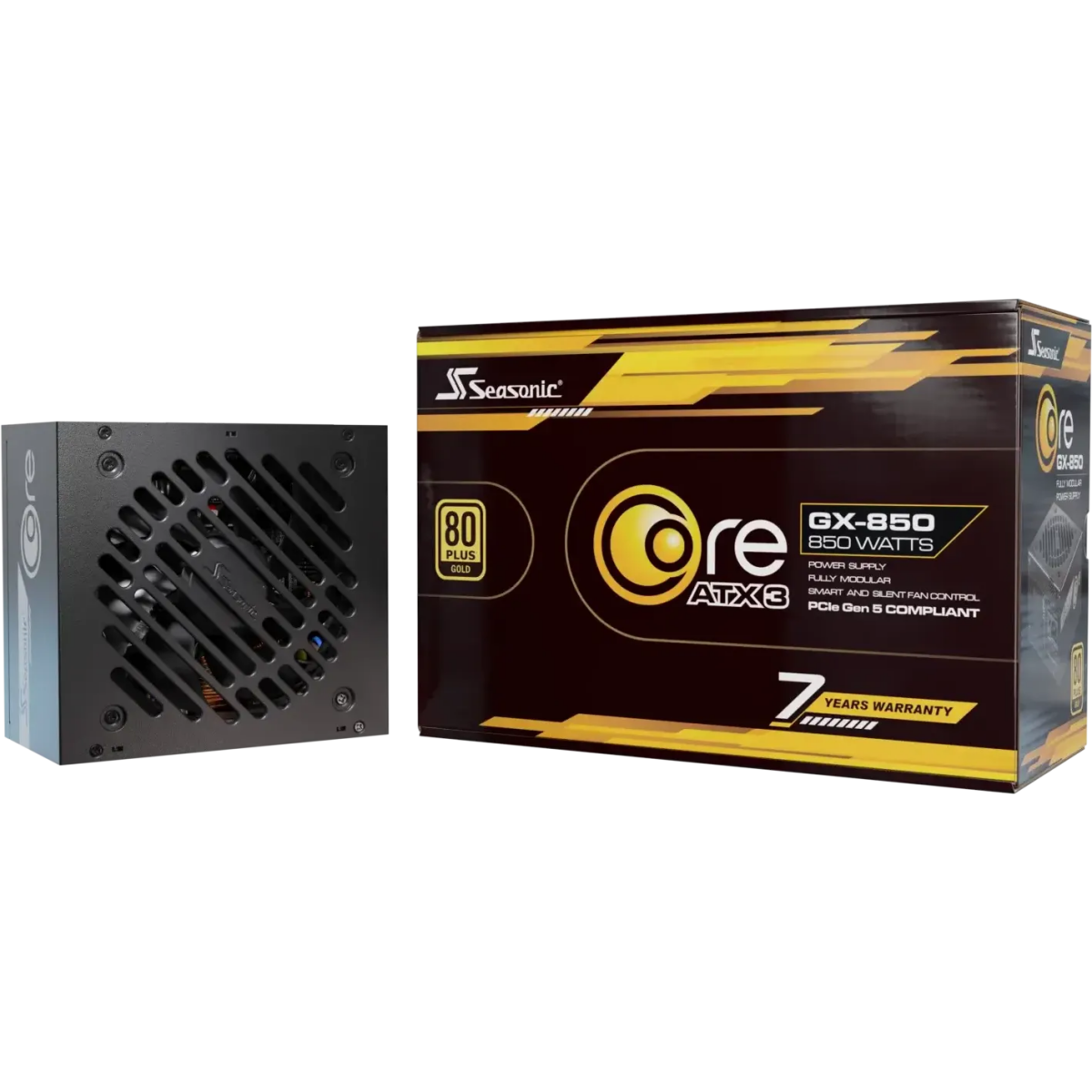 Power Supply Unit 850W Seasonic Core GX-850 ATX 3.1 Black - SRP-CGX851-A5A32SF - photo 10