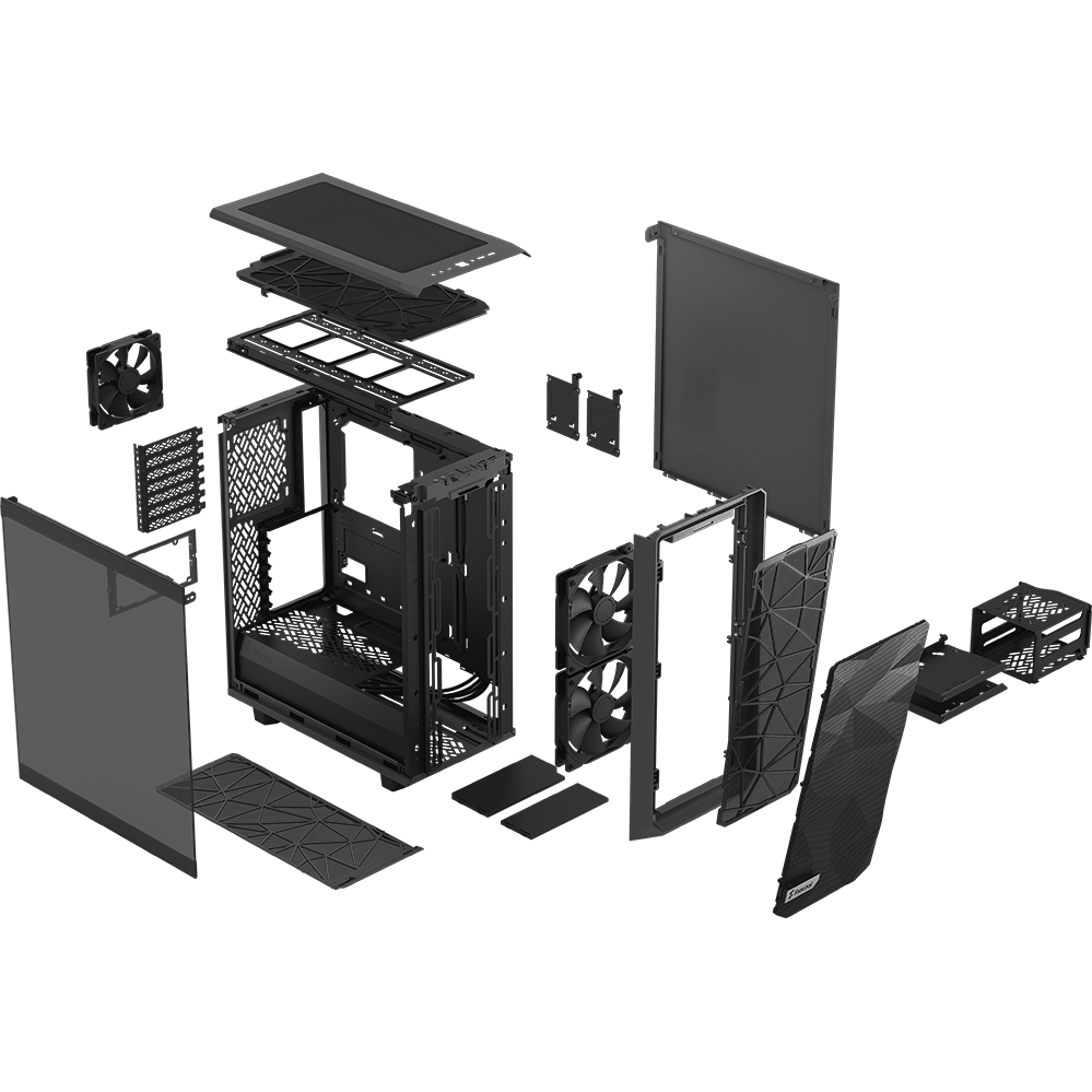 Boitiers PC Fractal Design Meshify 2 Compact TG Light Tint Gray - FD-C-MES2C-04 - photo 18