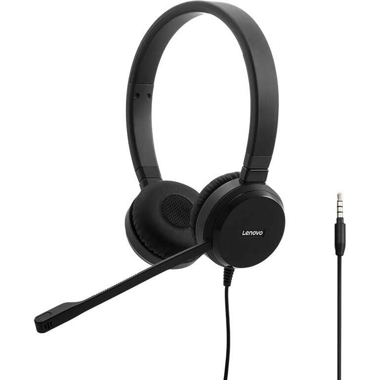 Garnitūra Lenovo Pro Wired Stereo VOIP Headset (4XD0S92991)