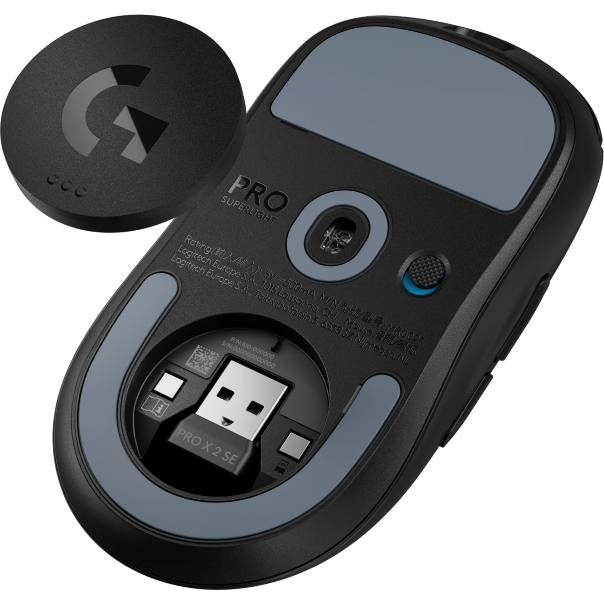 Mouse Logitech Pro X Superlight 2 SE Black (910-007554/7477) - photo 6