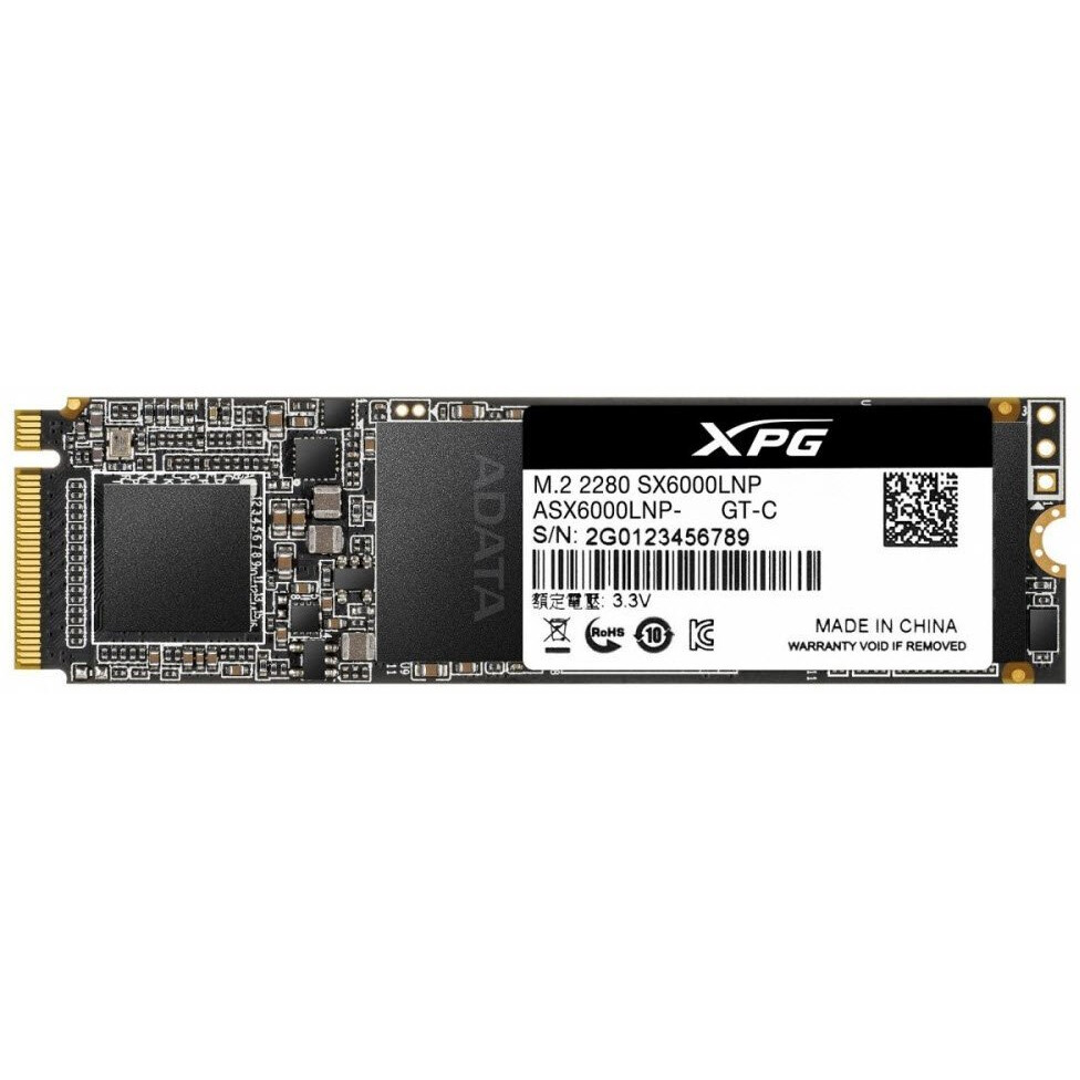 SSD 128Gb ADATA XPG SX6000 Lite (ASX6000LNP-128GT-C)