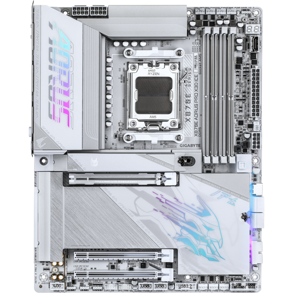 Motherboard Gigabyte X870E AORUS PRO X3D ICE