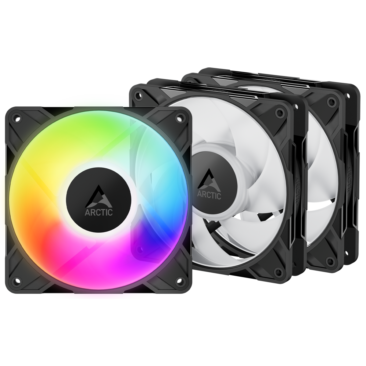 case fan Arctic P12 Pro A-RGB Black (3 pcs) - ACFAN00310A