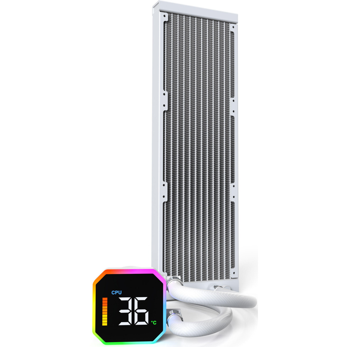 Liquid cooling system MONTECH HyperFlow Digital 360 White - HYPERFLOW DIGITAL 360 (W) - photo 4