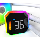 Liquid cooling system MONTECH HyperFlow Digital 360 White (HYPERFLOW DIGITAL 360 (W))