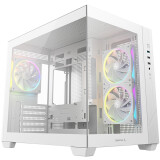 Boîtier DeepCool CG330 3F White (R-CG330-WHNGM3-G)