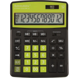 Calculatrice BRAUBERG Extra Color Black/Green (250477)