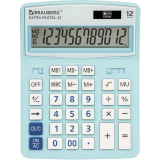 Calculatrice BRAUBERG Extra Pastel Blue (250486)