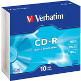 CD-R Laufwerk Verbatim 700MB 52x Slim Case (10 pcs) (43415)