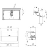 hotte aspirante Elica Ciak 2.0 S GR/A/90 (PRF0181903)