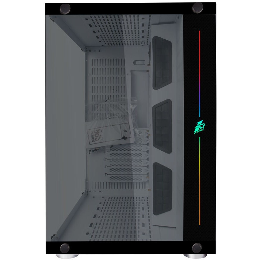 Datoru korpuss 1STPLAYER STEAM PUNK SP8 White - FP_SP8-WH-G3 - foto 2