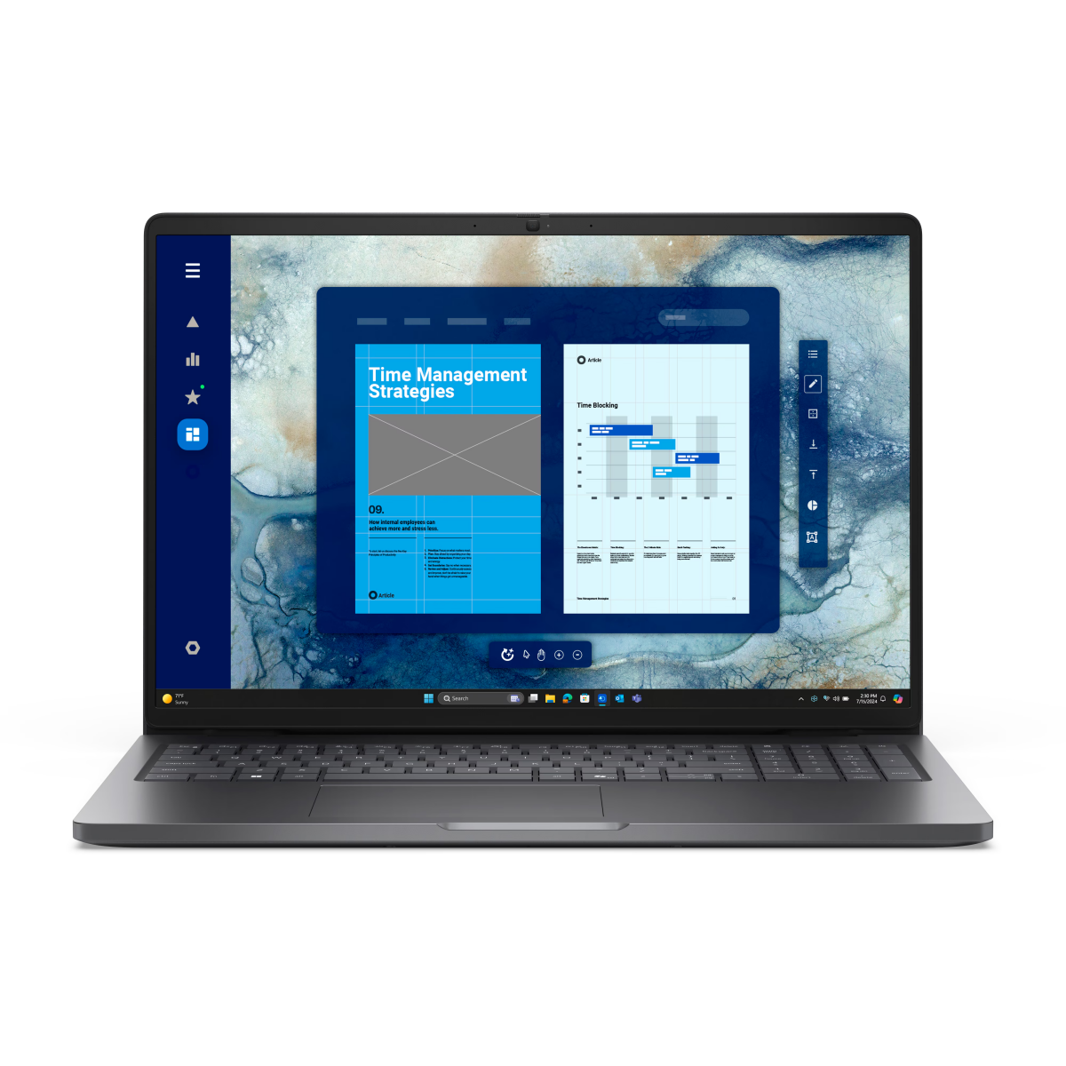 Ordinateur portable Dell Pro 16 Magnetite (PC16250) (W9W31)