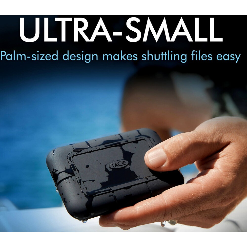 Ārējais SSD disks 1Tb LaCie Rugged Pro (STHZ1000800) - foto 2