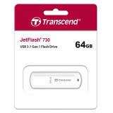 USB-Flash-Laufwerk 64GB Transcend JetFlash 730 White (TS64GJF730)