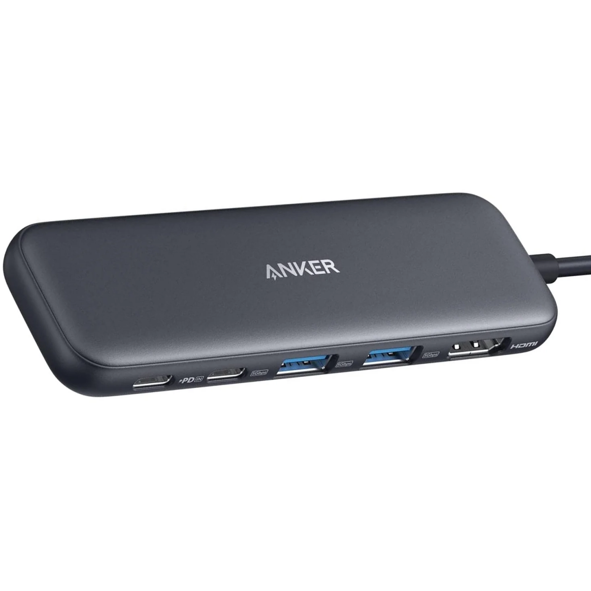 Dockingstation Anker 332 5-in-1 USB-C Hub Black - A8355H11 - Foto 3
