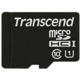 Carte mémoire 16GB MicroSD Transcend (TS16GUSDCU1)