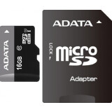 Atmiņas kartes ADATA 16Gb MicroSD (AUSDH16GUICL10-RA1)