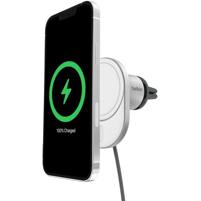 Auto-Ladegerät Belkin Magnetic Wireless Car Charger with Qi2 15W - WIC008btGR-V2 - Foto 6