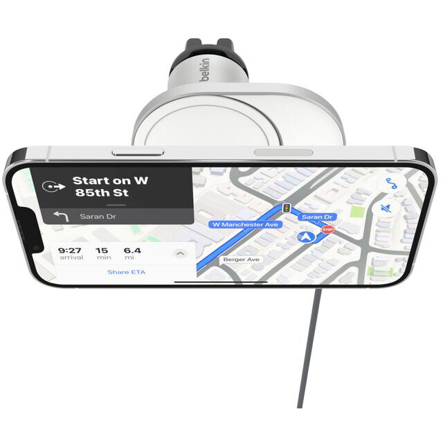 Auto-Ladegerät Belkin Magnetic Wireless Car Charger with Qi2 15W - WIC008btGR-V2 - Foto 7