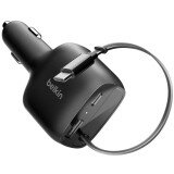 Car charger Belkin Retractable Car Charger 75W (CCC001hqBK)