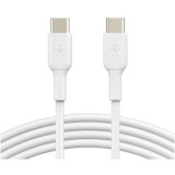 Network charger Belkin Compact USB-C Wall Charger 45W + USB-C Cable White (WCA013kq1MWH-B6)