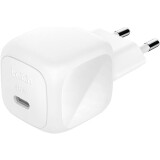 Network charger Belkin Compact USB-C Wall Charger 45W + USB-C Cable White (WCA013kq1MWH-B6)