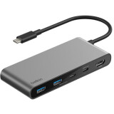 Docking station Belkin 7-Port USB-C Hub with Dual USB-C Ports Space Gray (AVC023hqSGY)