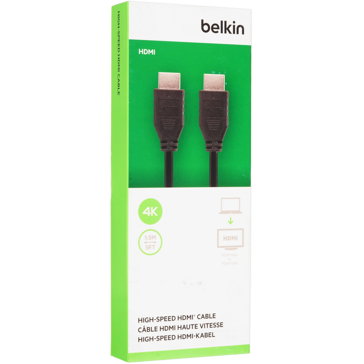 Kabel HDMI - HDMI, 1.5m, Belkin F3Y017bt1.5MBLK - Foto 3