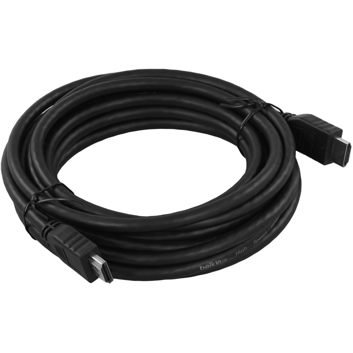 câble HDMI - HDMI, 5m, Belkin F3Y017bt5M-BLK - photo 2