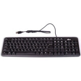 Tastatūra Ritmix RKB-103 Black USB
