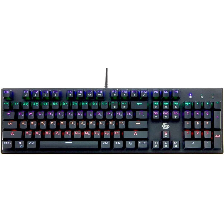 Tastatūra Gembird KB-G550L Black USB - foto 2