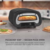 Four à pizza Caso PizzaChef 430