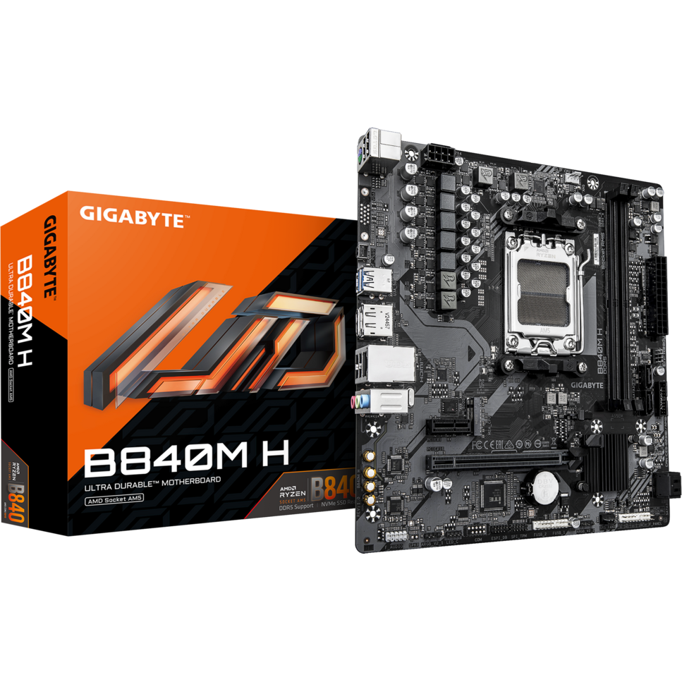 Mainboard Gigabyte B840M H - Foto 4