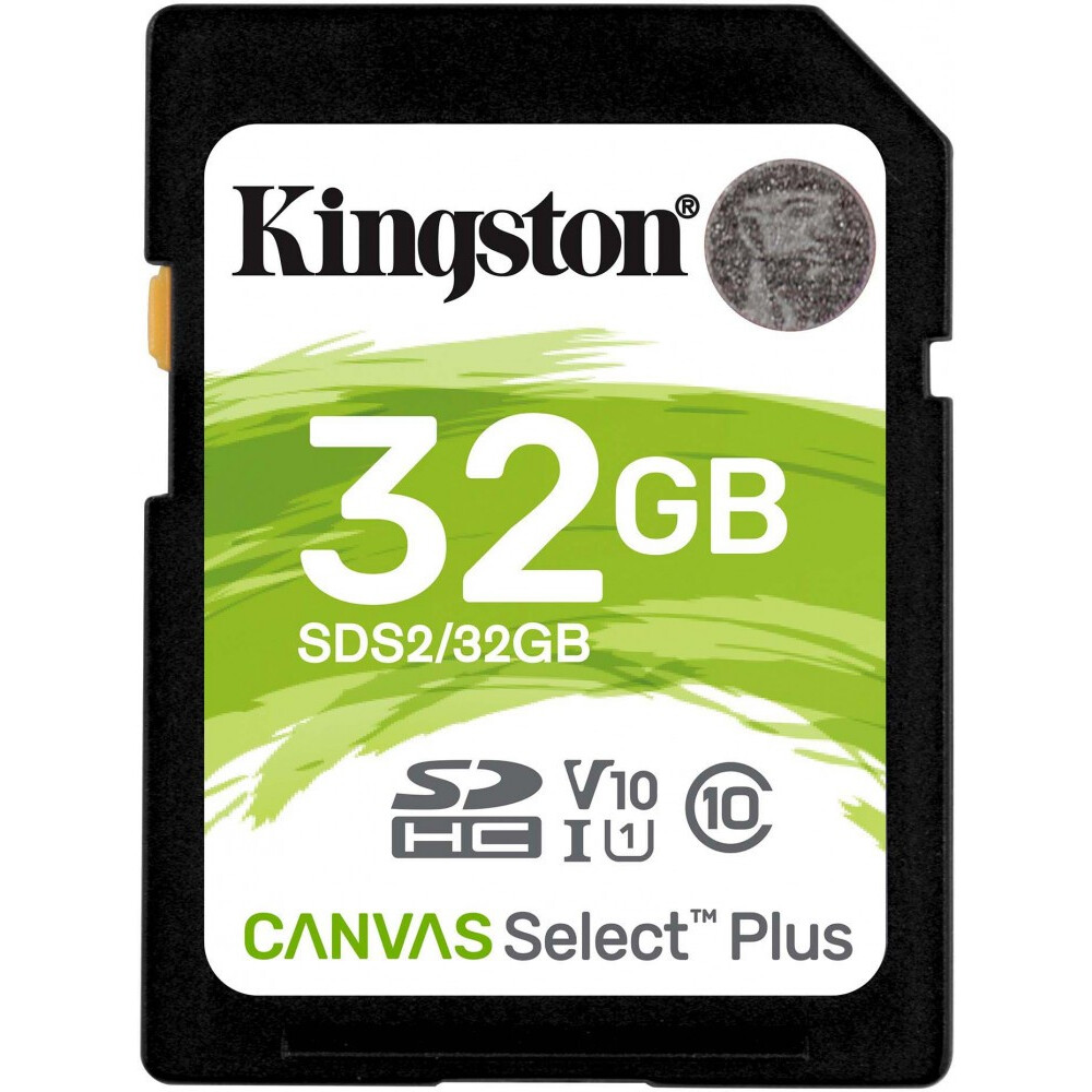 Atmiņas kartes 32Gb SD Kingston Canvas Select Plus  (SDS2/32GB)
