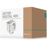cooler DeepCool AK700 DIGITAL WH (R-AK700-WHNDMN-GJD)