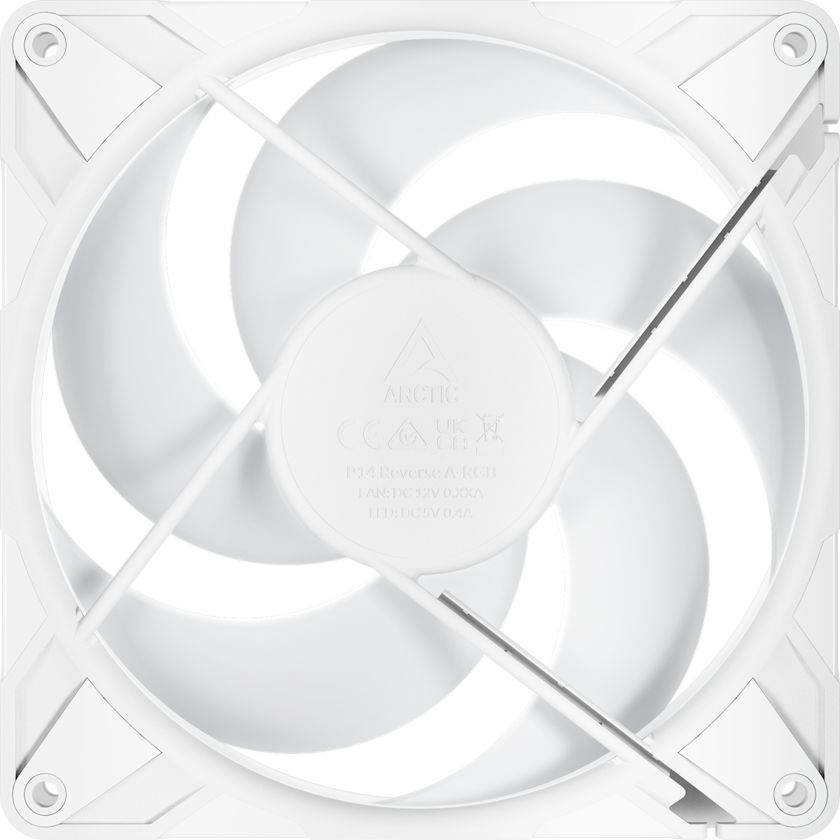 Ventilateur pour boîtier Arctic P14 Pro Reverse A-RGB White - ACFAN00324A - photo 4