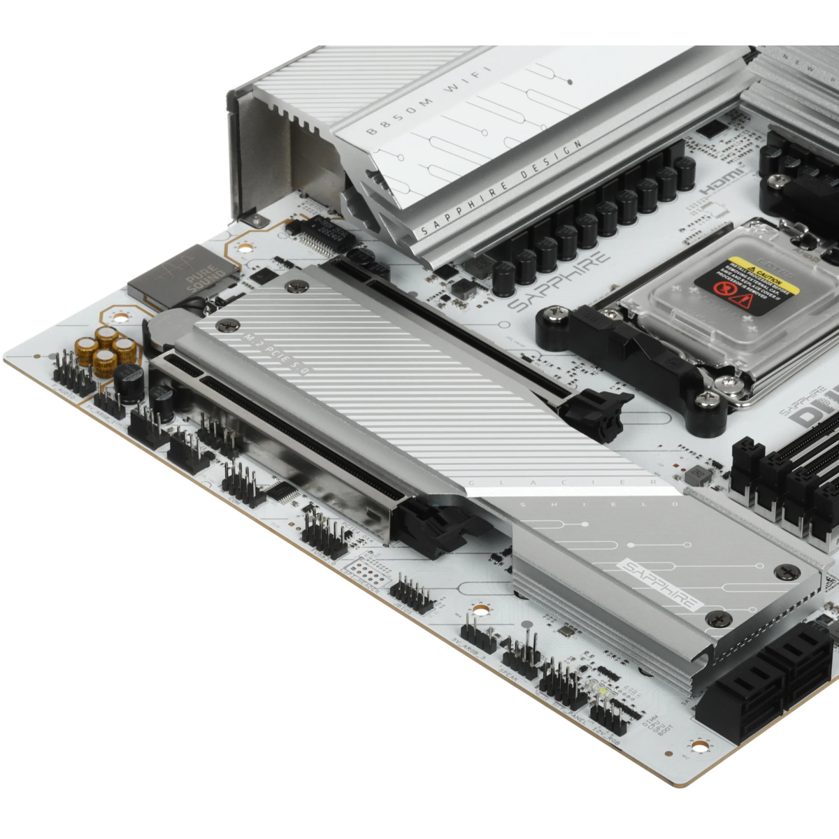 Motherboard Sapphire PURE B850M WIFI - 52123-02-40G - photo 4