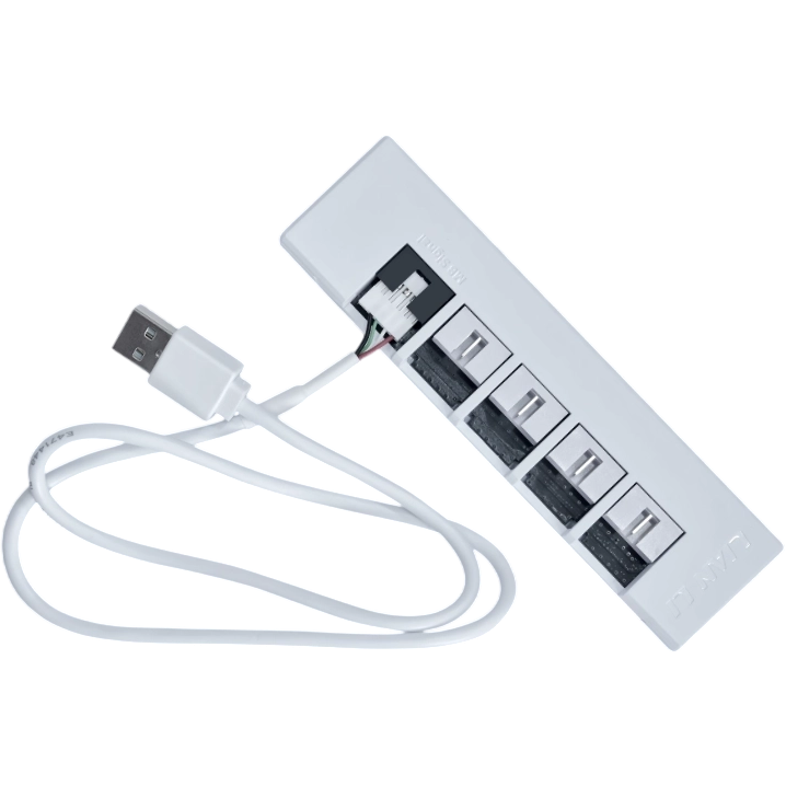 Alimentation électrique 1200W Lian Li RS1200G White + RS Hub - G9P.RS1200G.WH00.EU - photo 7
