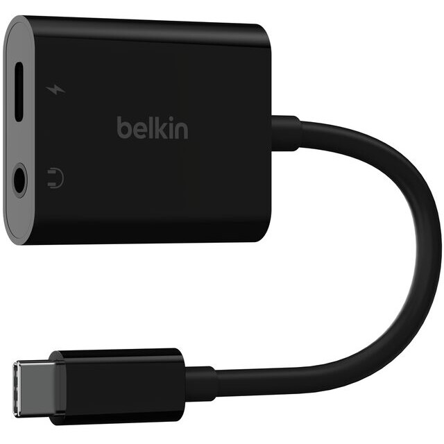 Kabel USB Type-C - 3.5 Jack/USB Type-C, Belkin NPA004btBK
