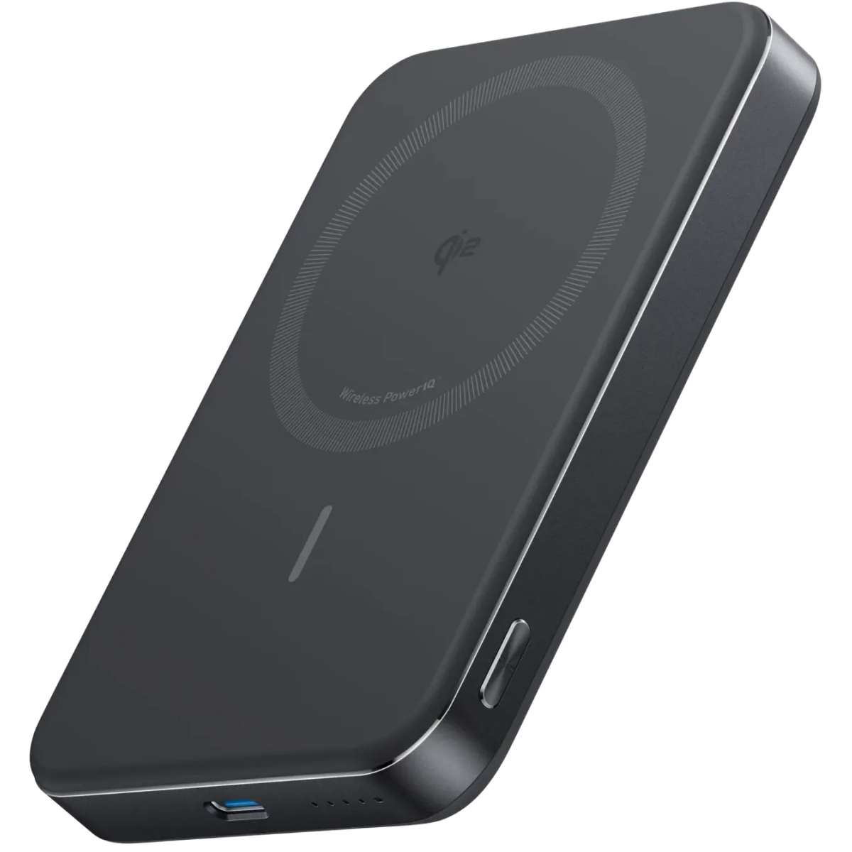 Externer Akku Anker MagGo Power Bank (10K, Slim) Black Stone - A1664H11