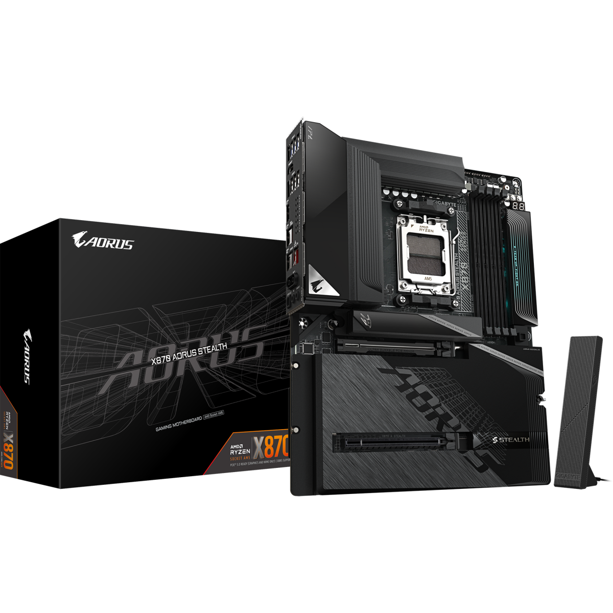 Motherboard Gigabyte X870 AORUS STEALTH - X870 A STEALTH - photo 6