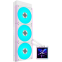 Système de refroidissement liquide Lian Li HydroShift II LCD-S 360CL White - G89.GHS2LCDS36CW.R0 - photo 2