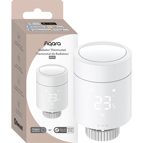 Thermostat Aqara Radiator Thermostat W600 (Standard Adapter) - WT-A03D - Foto 5