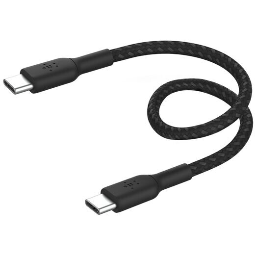 Câble USB Type-C - USB Type-C, 0.15m, Belkin CAB004BT0MBK - photo 4