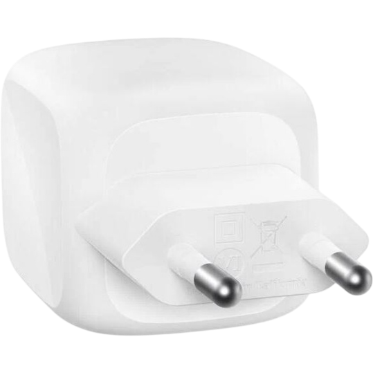Network charger Belkin BoostCharge Pro Dual USB-C GaN Wall Charger 50W White - WCH019kqWH - photo 3