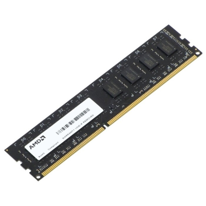 La mémoire vive 4Gb DDR-III 1333MHz AMD Black (R334G1339U1S-UO) OEM