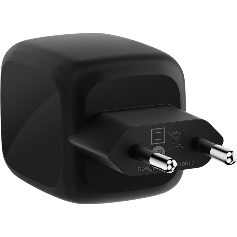 Network charger Belkin BoostCharge Pro Dual USB-C GaN Wall Charger 67W Black - WCH020kqBK - photo 3